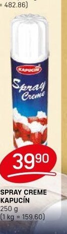 SPRAY CREME KAPUCÍN