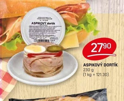 Aspikový dortík
