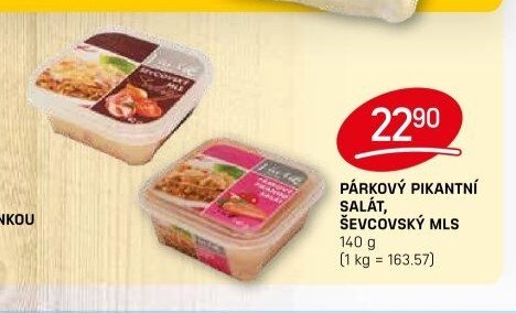 Párkový pikantní salát, Ševcovský mls