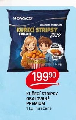 Kuřecí stripsy obalované Premium