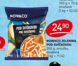 Nowaco zelenina pod svíčkovou