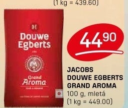 Mletá káva Grand Aroma Douwe Egberts