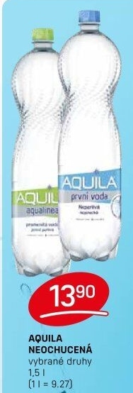 Přírodní voda Aquila