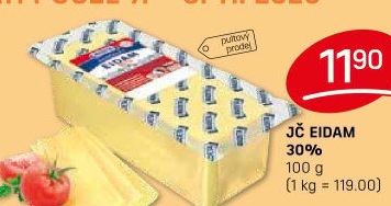 Sýr Eidam Jihočeský 30% Madeta