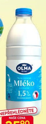 Mléko čerstvé polotučné