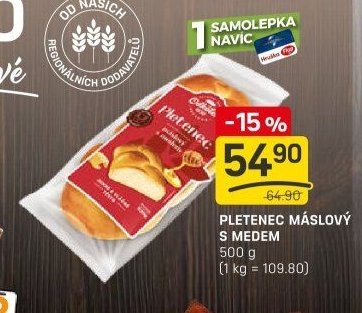 PLETENEC MÁSLOVÝ S MEDEM