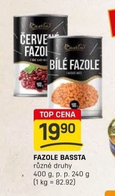 Fazole Bassta 400 g