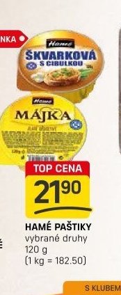 Hamé paštiky
