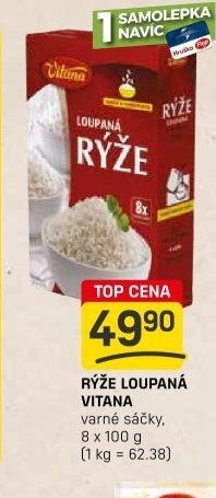 RÝŽE LOUPANÁ VITANA 8 x 100 g
