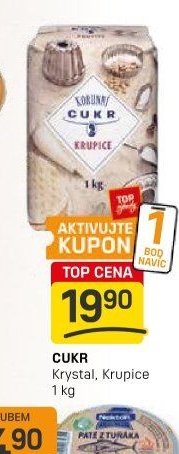Cukr krystal, krupice