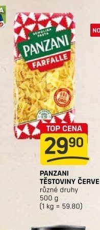 Panzani těstoviny