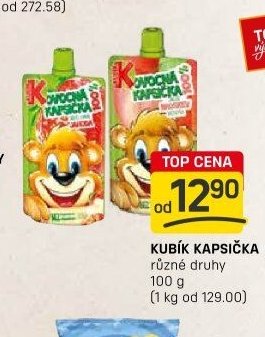 Kubík kapsička