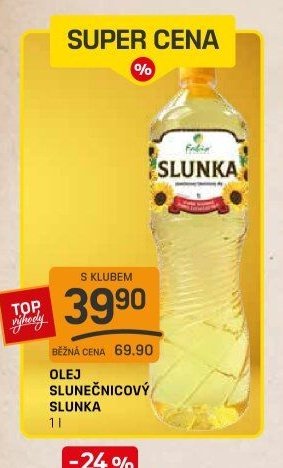 Olej slunečnicový Slunka