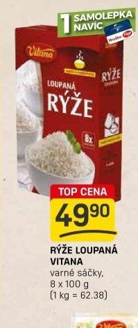 Rýže loupaná Vitana