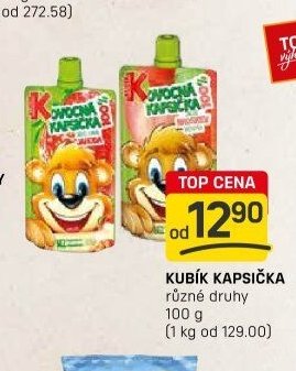 Kubík kapsička