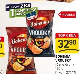 Bohemia Vroubky 120g