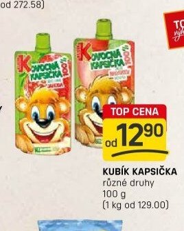 Kubík kapsička
