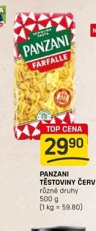 Panzani těstoviny