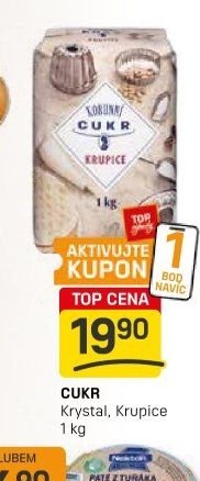 Cukr Krystal, Krupice