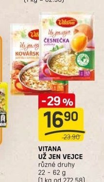VITANA UŽ JEN VEJCE