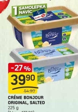 Margarín Créme Bonjour Rama