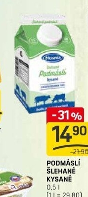 Nápoj podmáslí šlehané kysané Moravia