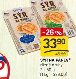 Sýr na pánev Madeta