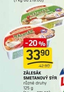 Sýr termizovaný Zálesák