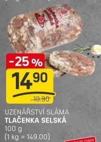 Tlačenka selská Sláma