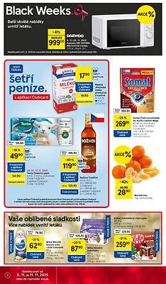 akční leták Tesco 5.11.2025-11.11.2025