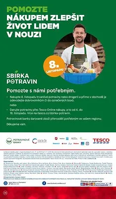 akční leták Tesco 5.11.2025-11.11.2025