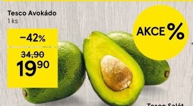 Avokádo Tesco