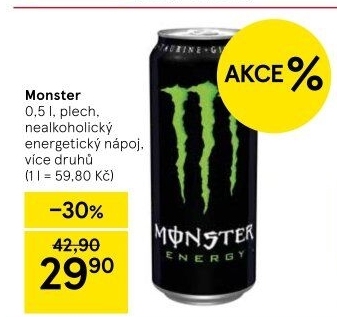 Energetický nápoj Monster Energy