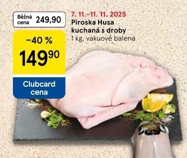 Husa Piroska kuchaná