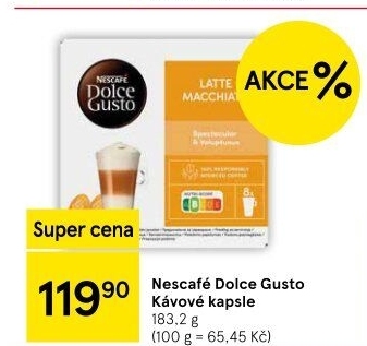Kapsle Dolce Gusto Nescafé
