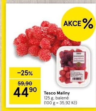 Maliny Tesco