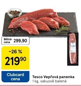 Panenka vepřováTesco