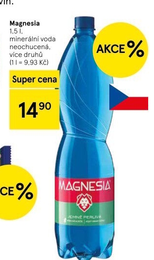 Přírodní voda Magnesia