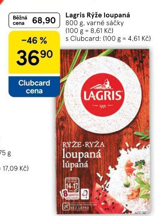 Rýže loupaná Lagris