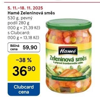 Směs zeleninová Hamé