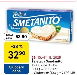 Sýr tavený Smetanito Želetava