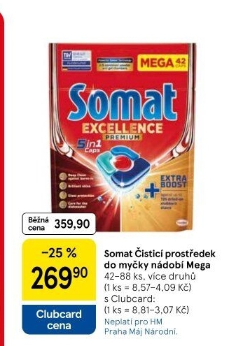 Tablety do myčky Somat