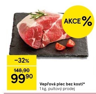 Vepřová plec bez kosti