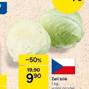 Zelí hlávkové bílé