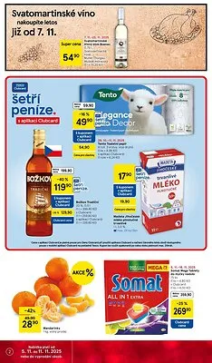 akční leták Tesco 5.11.2025-11.11.2025