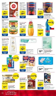 akční leták Tesco 5.11.2025-11.11.2025