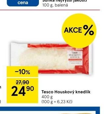 Tesco Houskový knedlík