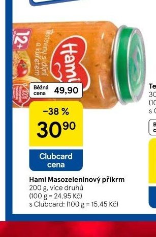 Hami Masozeleninový příkrm