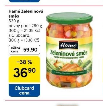 Hamé Zeleninová směs - Tesco akcniletaky.com