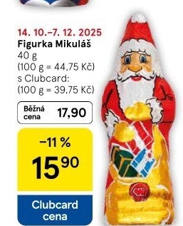 Čokoládový Mikuláš